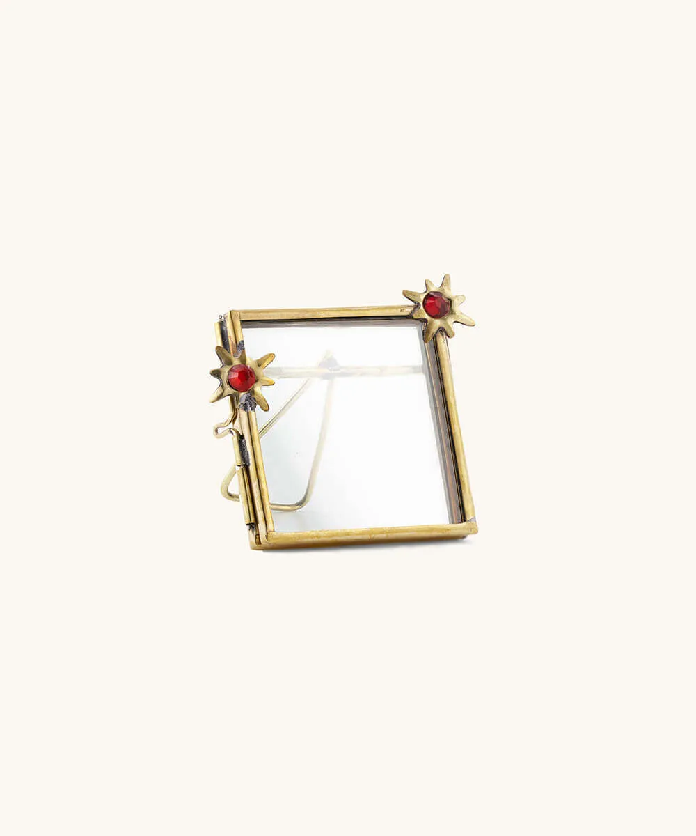 Doing Goods Cosmic Star Mini Bilderrahmen Rot Stern